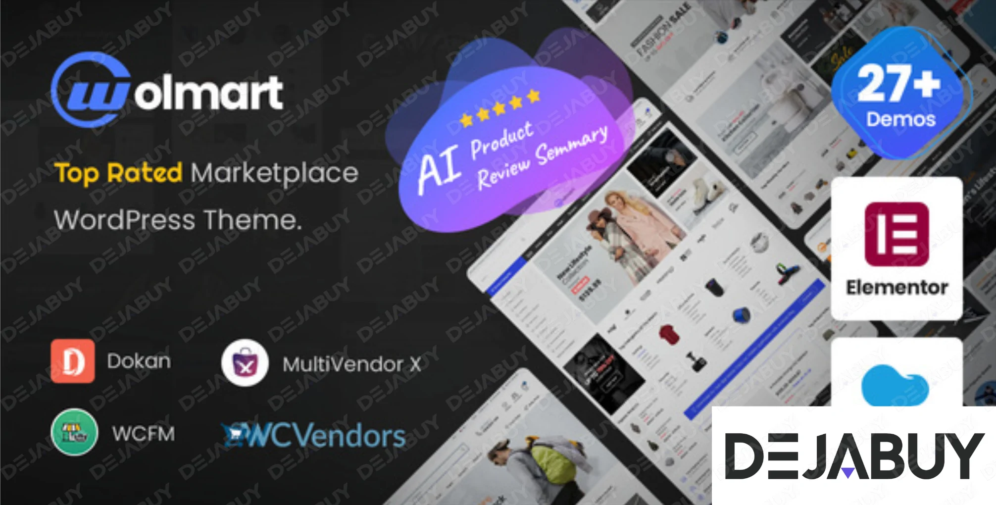 Wolmart | Multi-Vendor Marketplace WooCommerce Theme