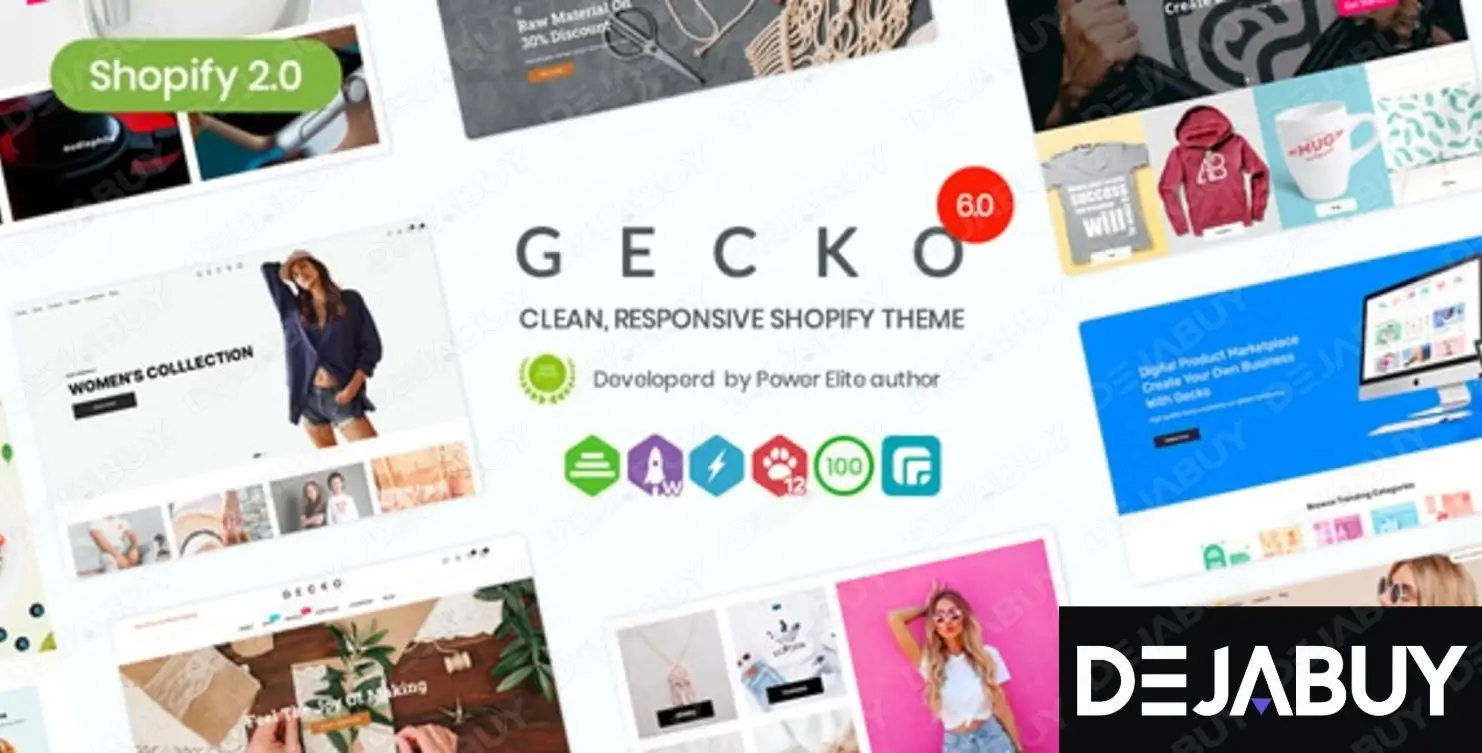 Gecko 6.0 - Responsive Shopify Theme - RTL support
