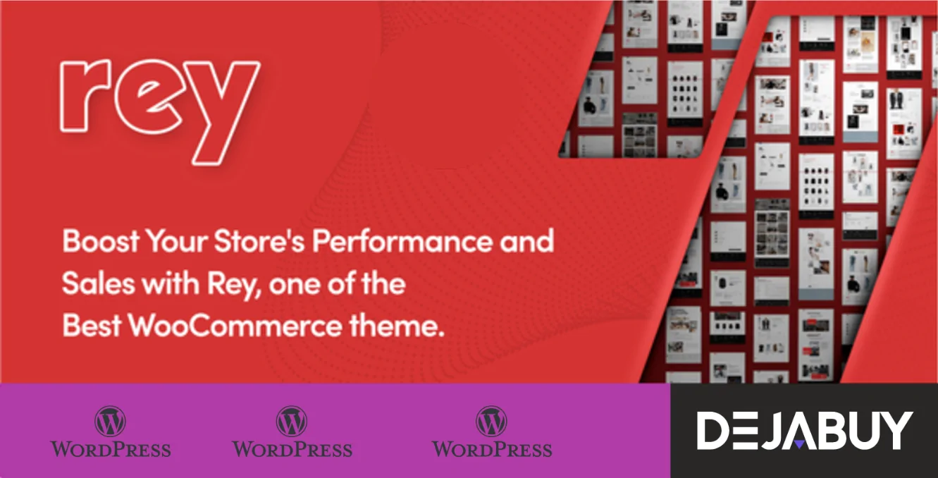 Rey - Fashion & Clothing, Furniture WordPress & WooCommerce Theme