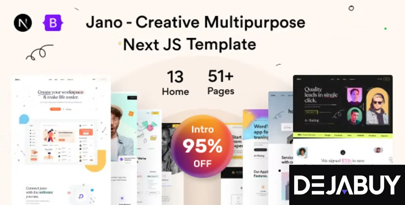 Jano - Multipurpose React NextJs Template