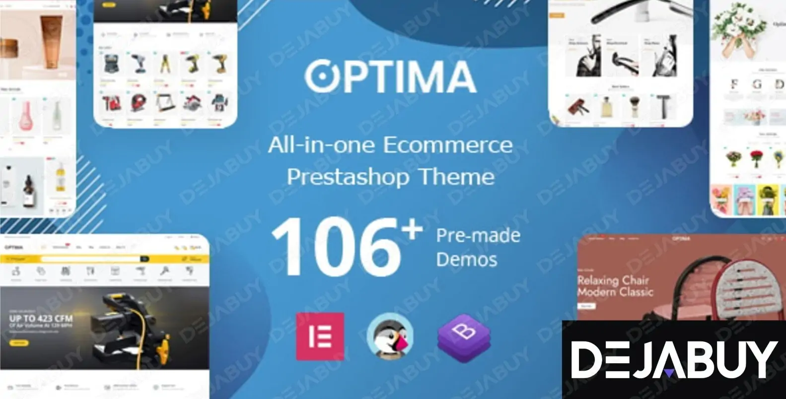 Optima Elementor - Multipurpose Prestashop 1.7.x, 8.x Theme