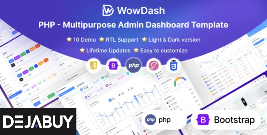 WowDash - PHP - Multipurpose Admin Dashboard Template