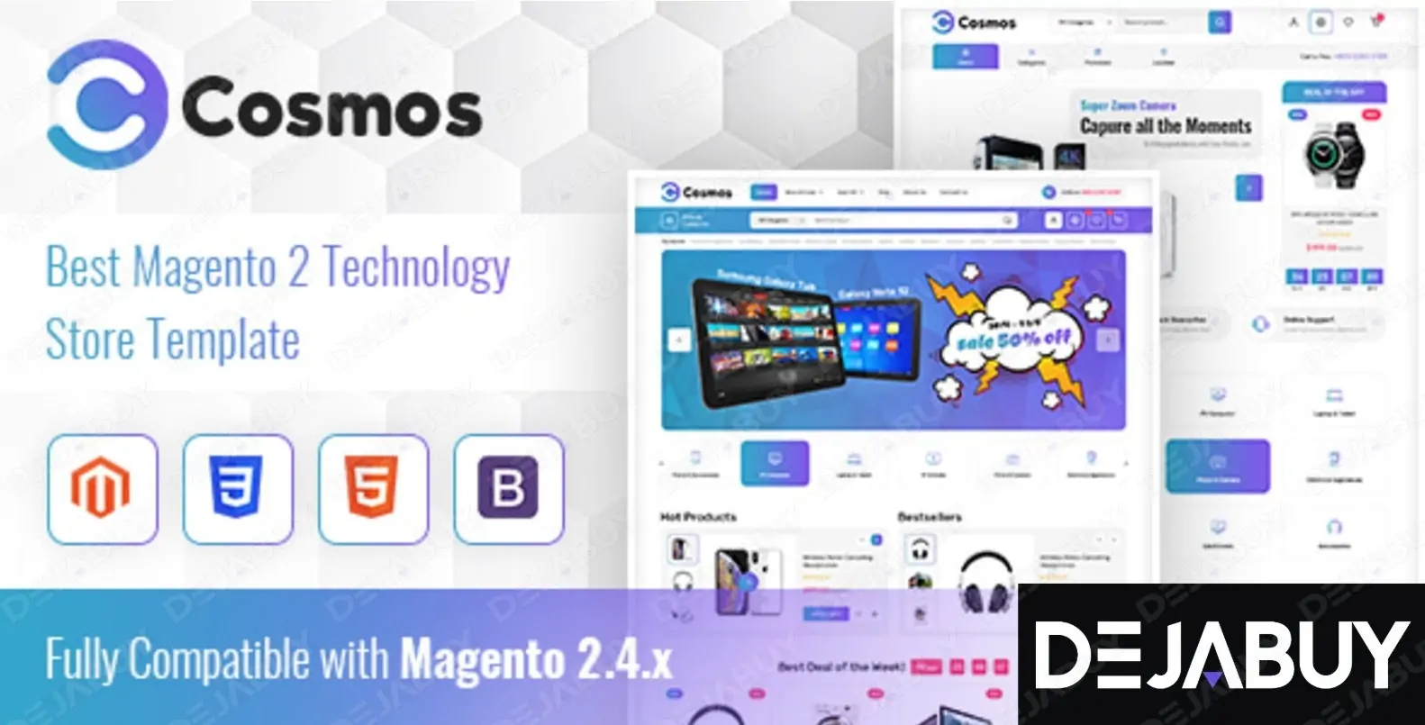 Cosmos - Hitech Store Magento 2 Theme