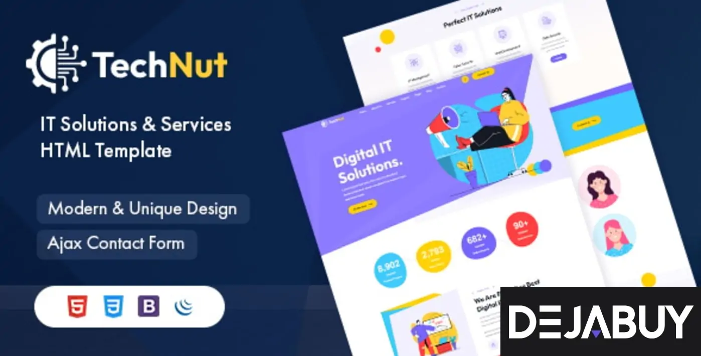 TechNut - IT Solutions and Services HTML5 Template
